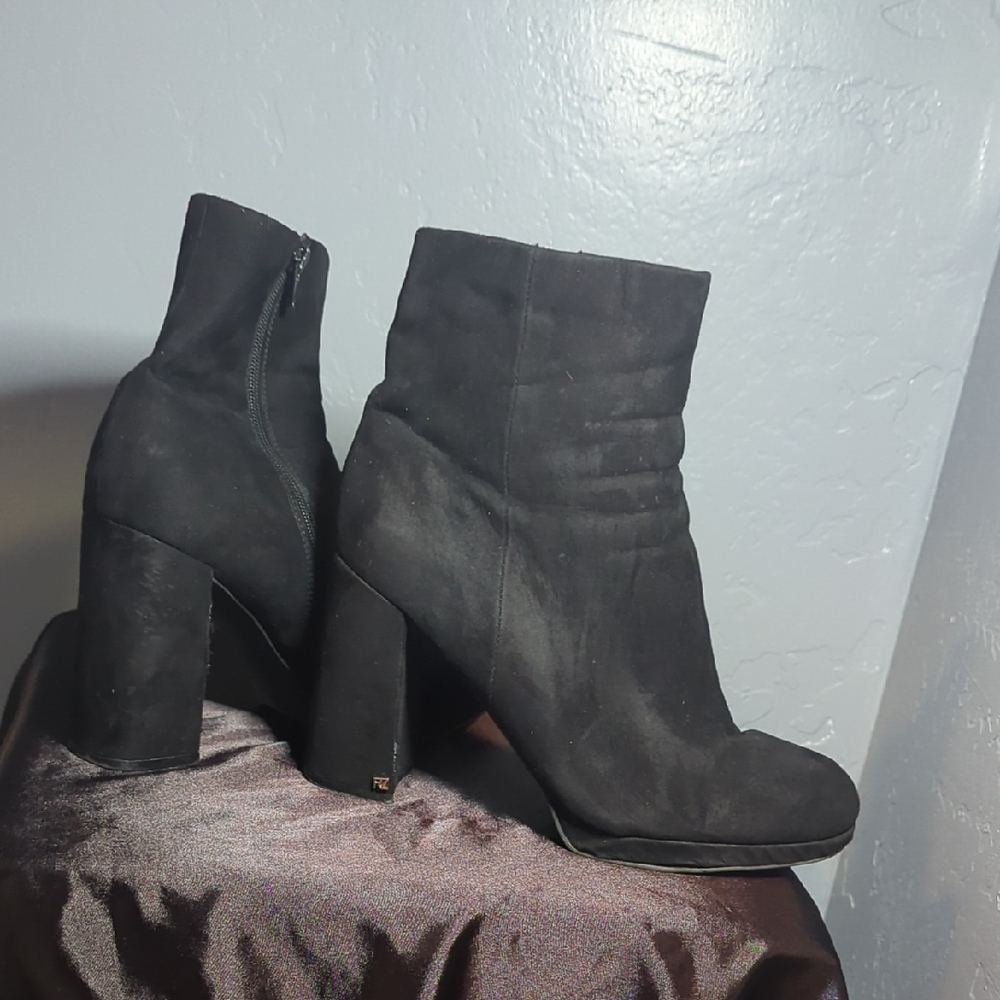 Rachel Zoe Black Heeled Boots